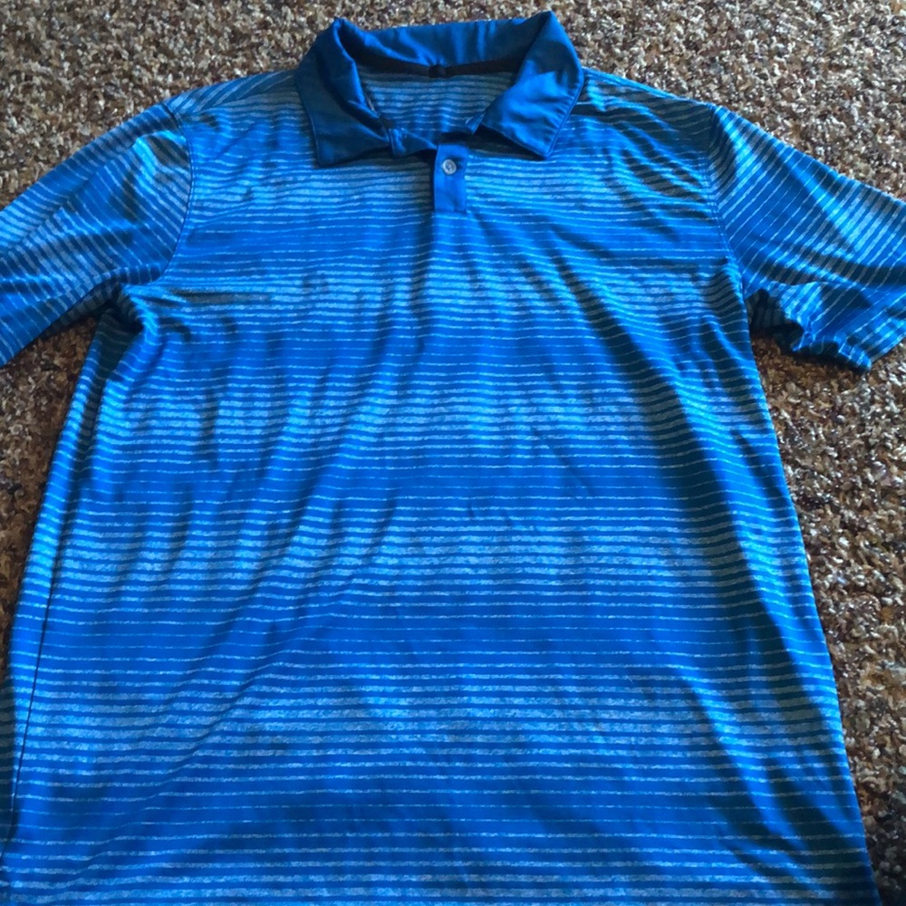 Nike Golf Men’s Shirt Size Medium Polo Shirt in Blue